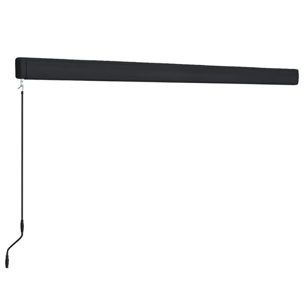 vidaXL Store à cassette manuel 350x250 cm Anthracite