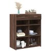 vidaXL Buffet ch&ecirc;ne marron 80x42,5x93 cm bois d'ing&eacute;nierie