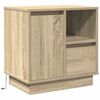 vidaXL Cabinet de chevet 2 pcs Ch&ecirc;ne Sonoma 50 x 34,5 x 50 cm.