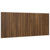 vidaXL T&ecirc;te de lit Ch&ecirc;ne marron 200x1,5x80 cm Bois d'ing&eacute;nierie