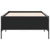 vidaXL Cadre de lit sans matelas noir 90x200 cm