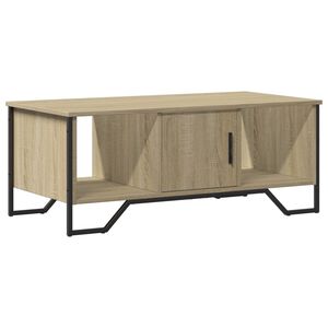 vidaXL Table basse ch&ecirc;ne sonoma 100x51x40 cm bois d'ing&eacute;nierie