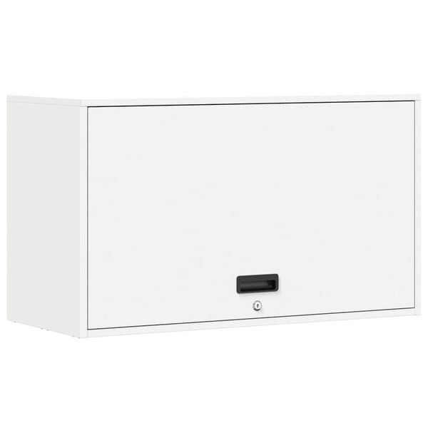vidaXL Armoire murale pour garage Blanc 90 x 40 x 53 cm