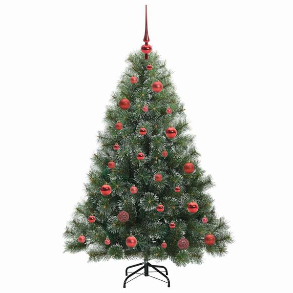 vidaXL Sapin de No&euml;l artificiel avec 150 LED Vert 150 cm PE et PVC