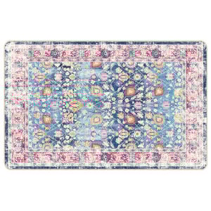 vidaXL Tapis lavable multicolore 190x300 cm antid&eacute;rapant