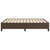 vidaXL Cadre de lit sans matelas marron 140x190 cm similicuir