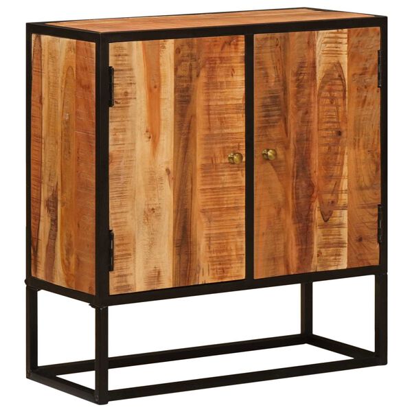 vidaXL Buffet Beta Naturel 70 x 30 x 75 cm Bois d'Acacia Massif