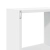 vidaXL Armoire murale 78x18x71 cm blanc bois d'ingénierie