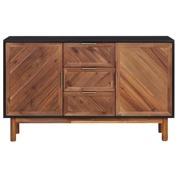 vidaXL Buffet 115x35x70 cm Bois d'acacia massif et MDF