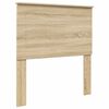 vidaXL Cadre de lit Sonoma 90 x 190 cm Bois de pin massif
