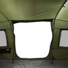 vidaXL Tente de camping tunnel 4 personnes vert olive imperm&eacute;able
