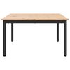 vidaXL Table basse Naturel 80 x 80 x 45 cm Bois de pin massif