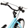 vidaXL Vélo pour enfants 12 pouces Noir et bleu