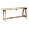 vidaXL Banc extérieur Marron 119 x 35 x 47 cm Bois de pin massif
