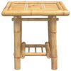 vidaXL Table d&rsquo;appoint 45x45x45 cm bambou