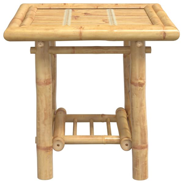 vidaXL Table d&rsquo;appoint 45x45x45 cm bambou