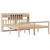 vidaXL Lit biblioth&egrave;que sans matelas 180x200 cm bois massif de pin