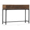 vidaXL Table console 120x30x80 cm bois de r&eacute;cup&eacute;ration massif