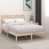 vidaXL Cadre de lit sans matelas 200x200 cm bois massif de pin