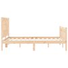 vidaXL Cadre de lit sans matelas 120x200 cm bois de pin massif