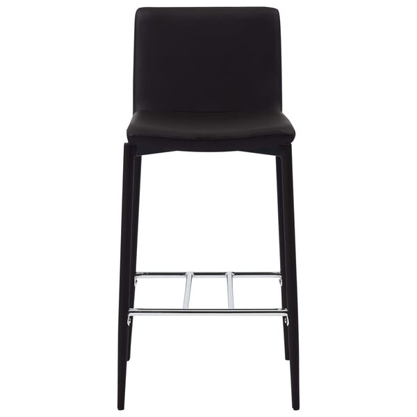 vidaXL Tabourets de bar lot de 2 marron similicuir