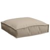 vidaXL Coussin 2 pcs Taupe 40 x 40 x 8 cm Tissu Oxford