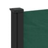 vidaXL Auvent lat&eacute;ral r&eacute;tractable vert fonc&eacute; 100x300 cm