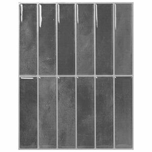 vidaXL Carrelage rectangulaire 20 pcs Gris 29 x 23 x 0,08 cm