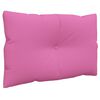 vidaXL Coussins de palette lot de 3 rose tissu Oxford