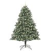 vidaXL Sapin de No&euml;l artificiel Vert 240 cm PVC, plastique et acier