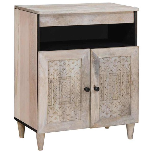 vidaXL Buffet Blanc 33,5 x 60 x 75 cm