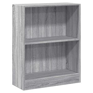 vidaXL Biblioth&egrave;que Sonoma gris 60x24x76 cm Bois d'ing&eacute;nierie