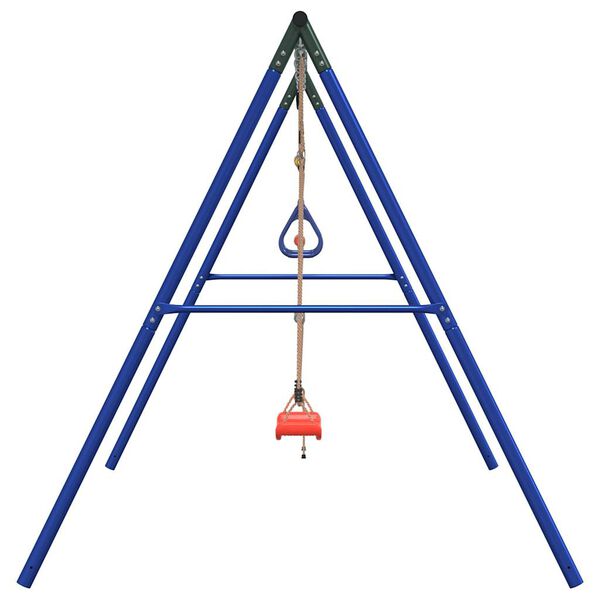 vidaXL Jeu de balançoire extérieur avec balançoire trapèze et échelle