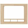 vidaXL Meuble TV ch&ecirc;ne sonoma 152x22x113 cm bois d'ing&eacute;nierie