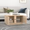 vidaXL Table basse 80x50x40 cm Bois massif de pin