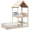 vidaXL Lit superpos&eacute; sans matelas 80x200 cm bois de pin massif