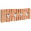 vidaXL Cintre mural 42x8,5x14 cm Bois massif de noyer