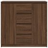 vidaXL Buffet tiroirs ch&ecirc;ne marron 100,5x35x98,5 cm bois d'ing&eacute;nierie