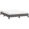 vidaXL Cadre de lit sans matelas gris 140x190 cm similicuir