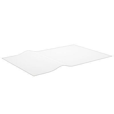 vidaXL Protecteur de table transparent 100x60 cm 1,6 mm PVC