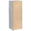 vidaXL Buffet sonoma gris 30x42,5x93 cm bois d'ing&eacute;nierie
