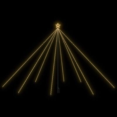 vidaXL Lumières d'arbre de Noël Intérieur/Extérieur 800 LED 5 m