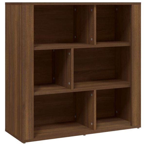 vidaXL Buffet Ch&ecirc;ne marron 80x30x80 cm Bois d'ing&eacute;nierie
