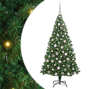 vidaXL Sapin de No&euml;l artificiel Vert 180 cm PVC, Acier et Plastique
