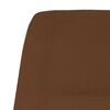 vidaXL Chaise de relaxation Marron Similicuir daim