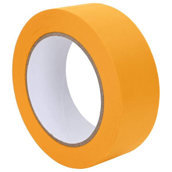 vidaXL Rubans de masquage pour peintre 50 pcs Jaune 38mm x 50m Papier