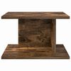 vidaXL Table de chevet Ch&ecirc;ne fum&eacute; 40 x 30 x 25 cm Bois d'ing&eacute;nierie