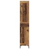 vidaXL Haut Armoire Bois Ancien 34,5 x 34 x 180 cm Bois d'ing&eacute;nierie