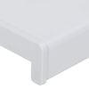 vidaXL Appui de fen&ecirc;tre Blanc 160 x 25 x 4,5 cm PVC
