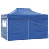 vidaXL Tente de f&ecirc;te Bleu 291 x 431 x 315 cm Tissu Oxford